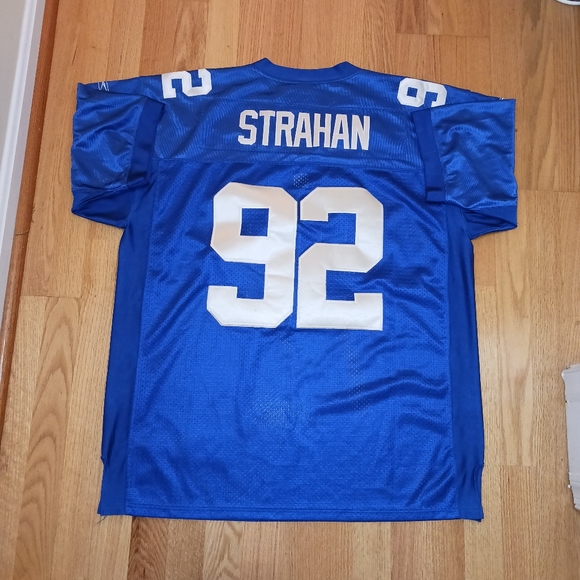 Reebok Michael Straham #92 New York Giants Vintage Football Jersey Size 56 - Picture 4 of 6